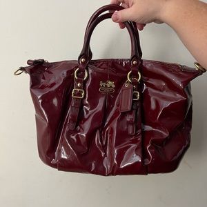 Coach Patent Leather Bag